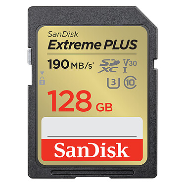 SanDisk Extreme PLUS SDXC UHS-I 128 GB