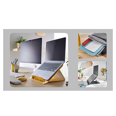 Review Leitz Laptop Stand Ergo Cosy - Yellow
