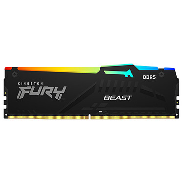 Acquista Kingston FURY Beast RGB 16 GB (2 x 8 GB) DDR5 4800 MHz CL38