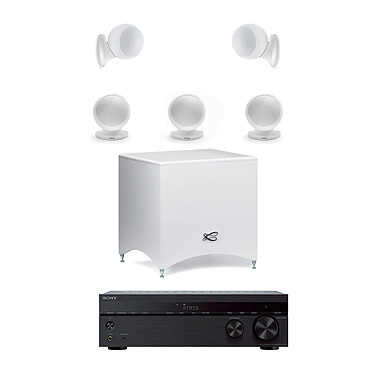 Sony STR-DH790 + Cabasse Alcyone 2 Pack 5.1 White