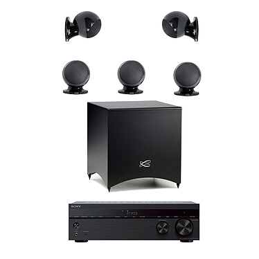 Sony STR-DH790 + Cabasse Alcyone 2 Pack 5.1 Black