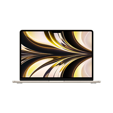 Apple MacBook Air M2 13 pouces (2022) Lumière stellaire 16 Go/256 Go (MC7W4FN/A-GPU10)