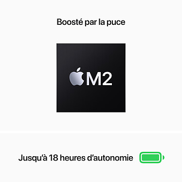 Acheter Apple MacBook Air M2 13 pouces (2022) Lumière stellaire 16 Go/256 Go (MLY13FN/A-GPU10-16GB)