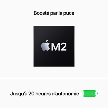 Avis Apple MacBook Pro M2 (2022) 13" Gris sidéral 8Go/256 Go (MNEH3FN/A)
