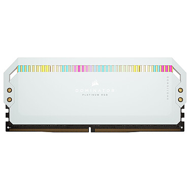 Acheter Corsair Dominator Platinum DDR5 RGB 32 Go (2 x 16 Go) 6200 MHz CL36 - Blanc