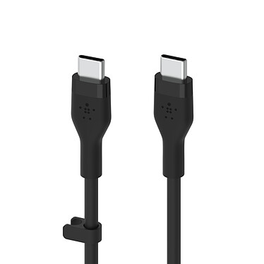 Belkin Boost Charge Flex Silicone USB-C to USB-C Cable (Black) - 1 m