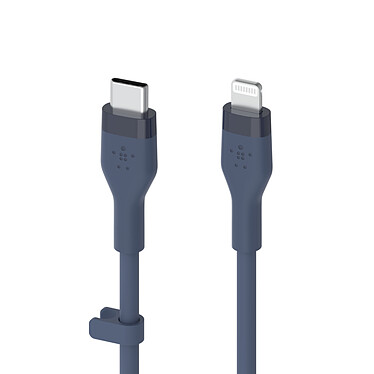 Belkin Boost Charge Flex Cavo USB-C-Lightning in silicone (blu) - 1 m