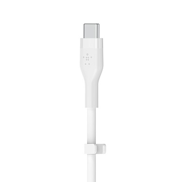 Comprar Cable Belkin Boost Charge Flex de silicona de USB-C a Lightning (blanco) - 3 m