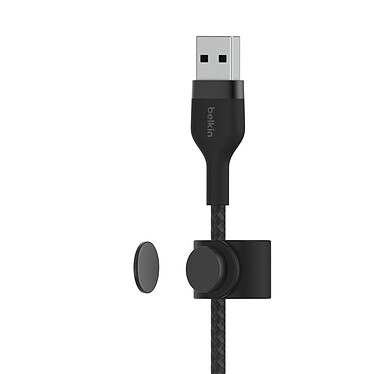 Comprar Cable Belkin Boost Charge Pro Flex de silicona trenzada de USB-A a Lightning (negro) - 2 m