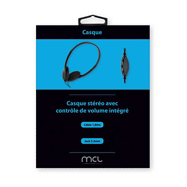 Comprar MCL Paquete de 10 auriculares estéreo con cable y control de volumen