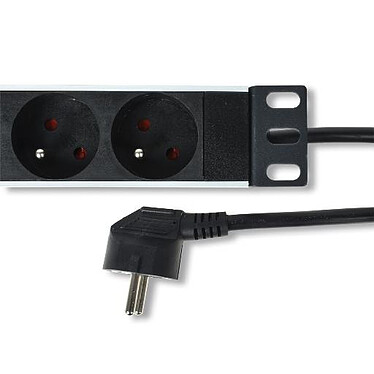 Buy MCL Rack-mounted power strip with 9 sockets + 16A earth