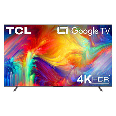 TCL 85P735 Téléviseur LED 4K UHD 85" (215 cm) - Dolby Vision/HDR10+ - Google TV - Wi-Fi/Bluetooth - Son 2.0 30W Dolby Atmos