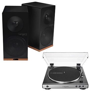 Audio-Technica AT-LP60XUSB Grey + Tangent Spectrum X5 BT Phono Black