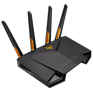 ASUS TUF Gaming AX3000 V2 Routeur sans fil WiFi 6 AX Dual Band 3000 Mbps (AX2402 + AX574) MU-MIMO avec 4 ports LAN 10/100/1000 Mbps + 1 port WAN 10/100/1000 Mbps