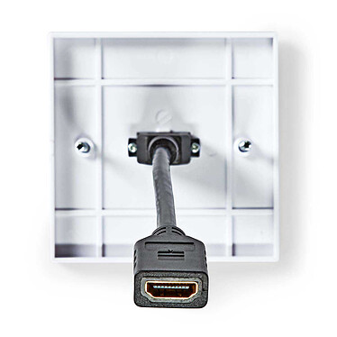 Review Nedis HDMI wall mount box with single port (flush mount)