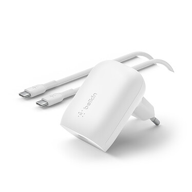 Belkin Boost Charger 30W USB-C Mains Charger with USB-C to USB-C Cable