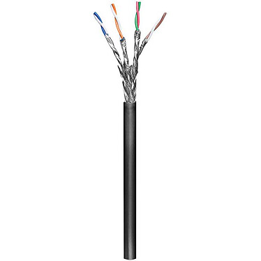 Opiniones sobre Goobay Cable LAN Mono Exterior Cat 7 S/FTP 100 m (Negro)