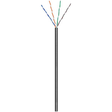 Opiniones sobre Cable de red para exteriores Goobay Cat 6 U/UTP 100 m (negro)