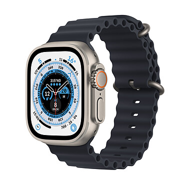 Apple Watch Ultra GPS + Cellular Titanio Midnight Ocean Band 49 mm