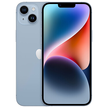 Apple iPhone 14 Plus 256 Go Bleu Smartphone 5G-LTE IP68 Dual SIM - Apple A15 Bionic Hexa-Core - Ecran Super Retina XDR OLED 6.7" 1284 x 2778 - 256 Go - NFC/Bluetooth 5.3 - iOS 16