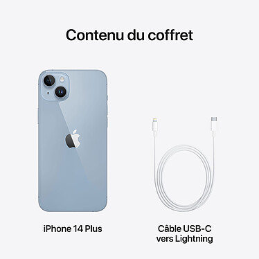 Apple iPhone 14 Plus 256 Go Bleu pas cher