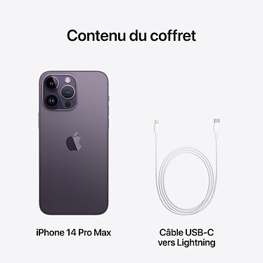 Apple iPhone 14 Pro Max 1 To Violet Intense pas cher