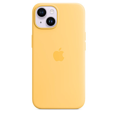 Custodia Apple in silicone con MagSafe Aurora per iPhone 14