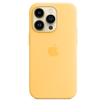 Custodia Apple in silicone con MagSafe Aurora per iPhone 14 Pro
