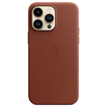 Apple Leather Case with MagSafe Terre de Sienne Apple iPhone 14 Pro Max Coque en cuir avec MagSafe pour Apple iPhone 14 Pro Max
