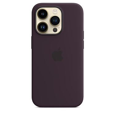 Funda de silicona Apple con MagSafe Baya de saúco iPhone 14 Pro