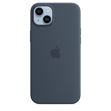 Funda de silicona Apple con MagSafe Azul tempestad para iPhone 14 Plus