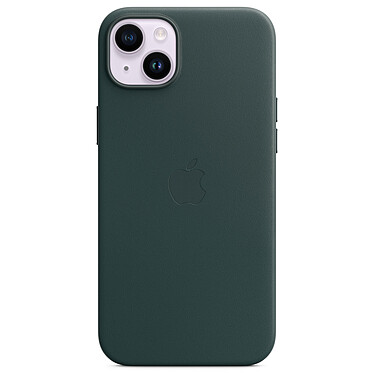 Custodia in pelle Apple con MagSafe Verde Foresta per iPhone 14 Plus