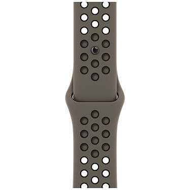 Apple Bracelet Sport Nike Gris olive/Noir 41 mm - Regular