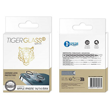 Obiettivo fotocamera Tiger Glass Plus per iPhone 14 / 14 Plus