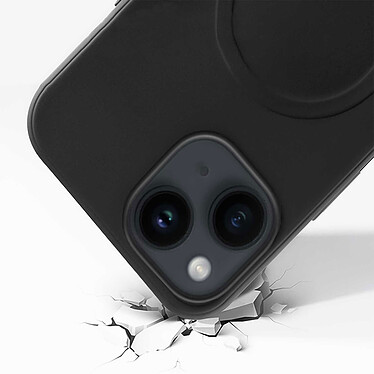 Acheter Akashi Coque Protection MagSafe Silicone Noir iPhone 14 Plus