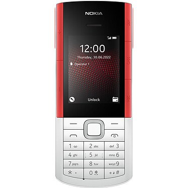 Nokia 5710 XpressAudio Blanc Téléphone 4G Dual SIM - Unisoc T107 1.0 GHz - RAM 48 Mo - Ecran 2.4" - 128 Mo - Bluetooth 5.0 - écouteurs sans fil intégrés