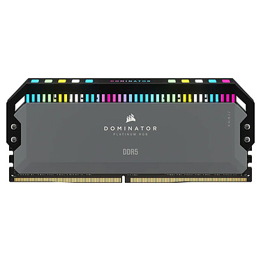 Avis Corsair Dominator Platinum DDR5 RGB 32 Go (2 x 16 Go) 6000 MHz CL30 Gris