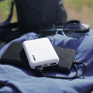 Avis Akashi Batterie de Secours 5000 mAh Eco (Blanc)