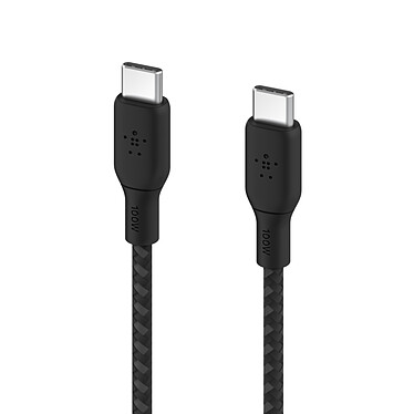 Avis Belkin Câble USB-C Renforcé 100 W 2 m (Noir)