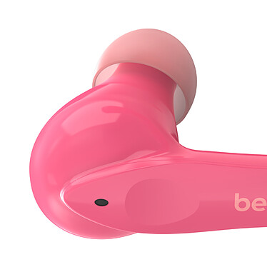 cheap Belkin SOUNDFORM Nano - Earbuds for Kids - 85dB Limit for Ear Protection (Pink)