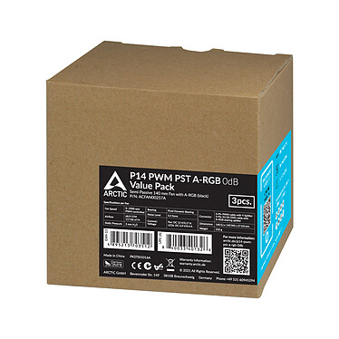 Arctic P14 PWM PST A-RGB 0dB Paquete de 3 a bajo precio