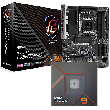 PC Upgrade Bundle AMD Ryzen 9 7900X ASRock B650 PG Lightning