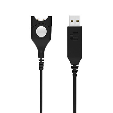 EPOS USB-ED 01 Câble de liaison micro-casque USB - Easy Disconnect