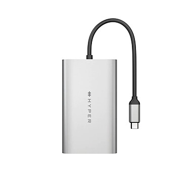Nota Adattatore HDMI Hyper Dual 4K per MacBook M1 - HyperDrive - Grigio