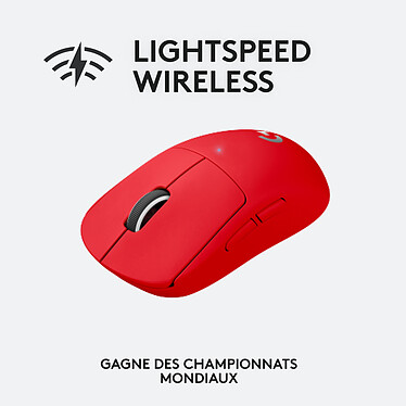 Logitech G Wireless Gaming Pro X Superlight (Rouge) - Souris PC - Garantie  3 ans LDLC