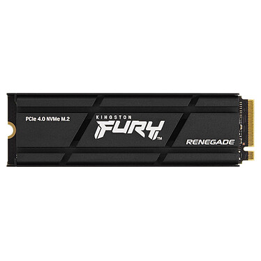 Kingston FURY Renegade 2 To avec dissipateur thermique SSD 2 To M.2 2280 PCIe 4.0 x4 NVMe NAND 3D TLC