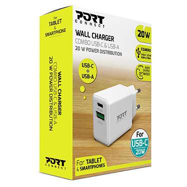 cheap Port Connect USB-C Power Delivery / USB-A Combo Charger