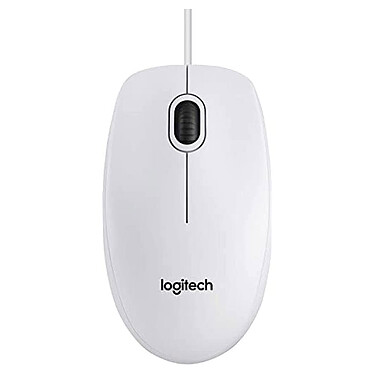 Logitech B100 Optical USB Mouse (Blanco)