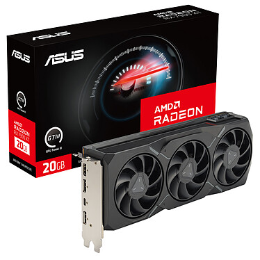 ASUS Radeon RX7900XT-20G 20 Go GDDR6 - HDMI/USB-C/Dual DisplayPort - PCI Express (AMD Radeon RX 7900 XT)
