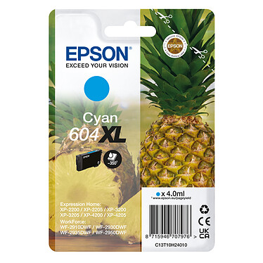 Epson Ananas 604XL Ciano